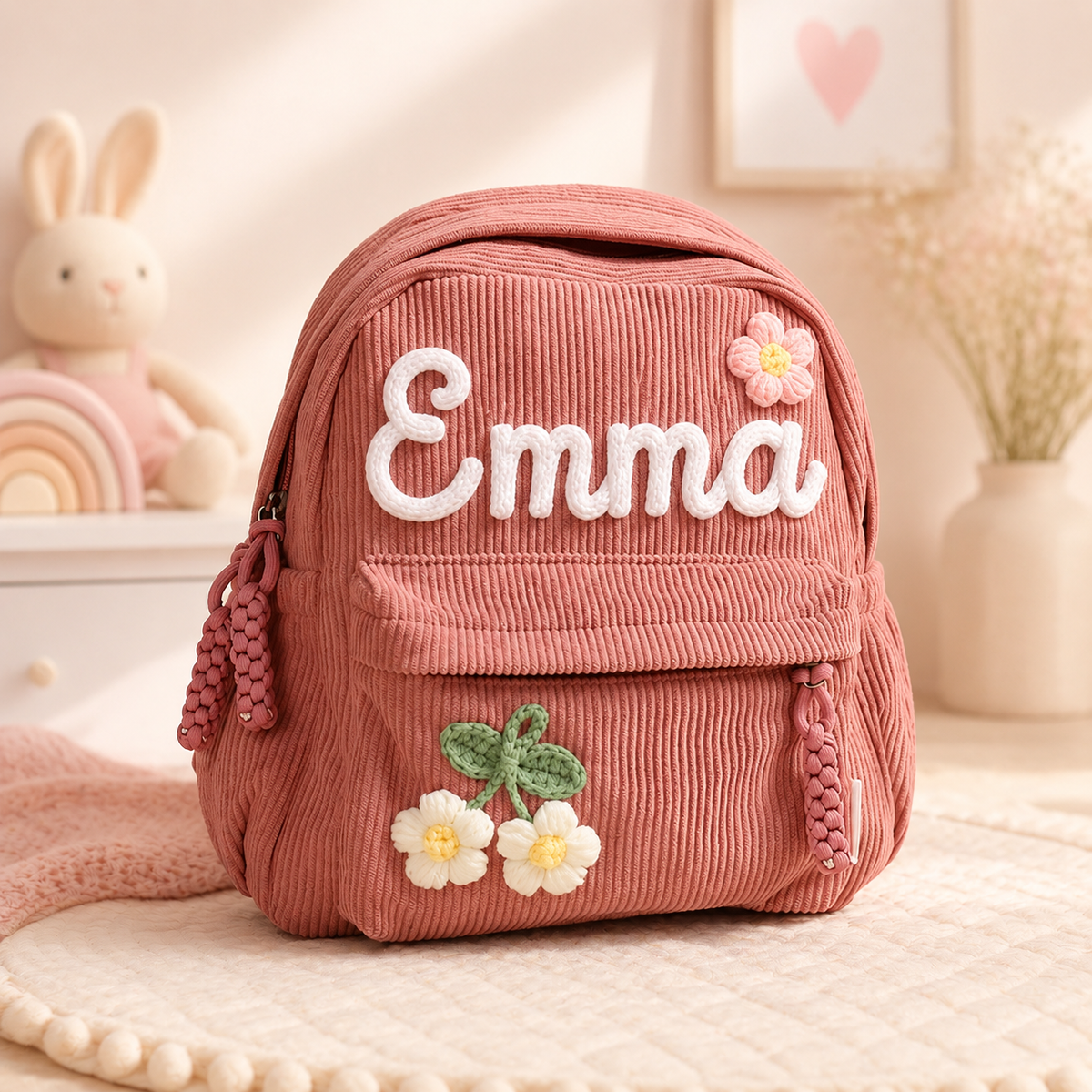 H&R – Individuell gestalteter Strickrucksack