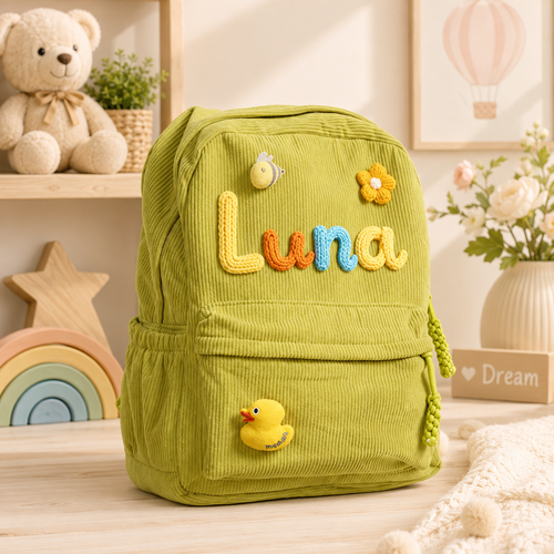 H&R – Individuell gestalteter Strickrucksack