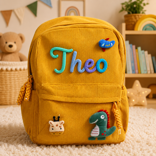 H&R – Individuell gestalteter Strickrucksack