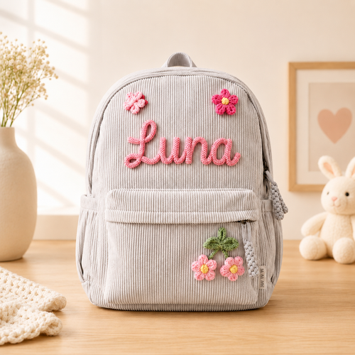 H&R – Individuell gestalteter Strickrucksack
