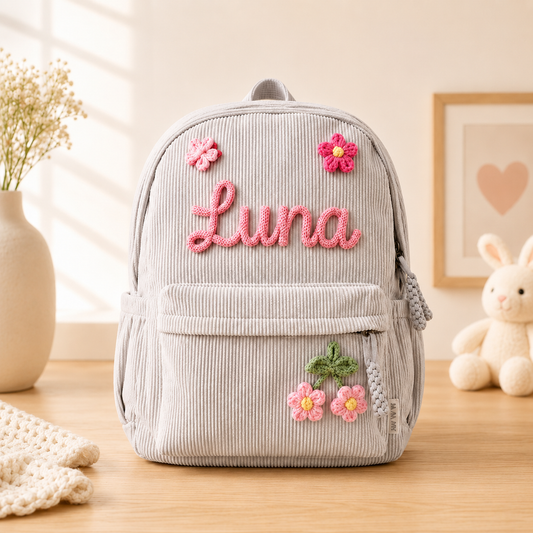 H&R – Individuell gestalteter Strickrucksack